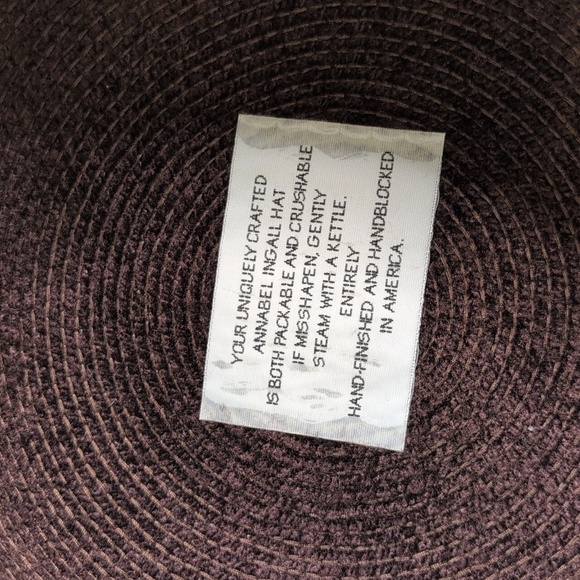 Annabel Ingall Australia Vintage Velour Bucket Hat Chocolate Brown - Picture 4 of 10